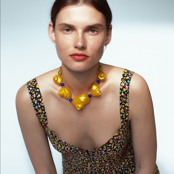 Zara Floral Print Dress - Picture 5 of 5